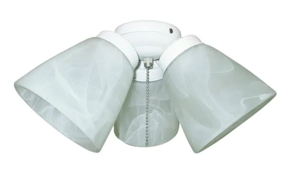 Harbor Breeze 3-Light White LED Ceiling Fan Light Kit - LKL635LW-W