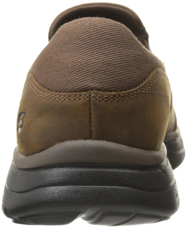 Skechers Men's Glides Calculous Slip-On loafer - dark Brown