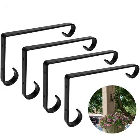 Greentrackshop 8-Inch Plant Bracket for Hanging Planter - Christmas String Lights, Bird Feeders Planter Hooks Plant Hanger Bracke