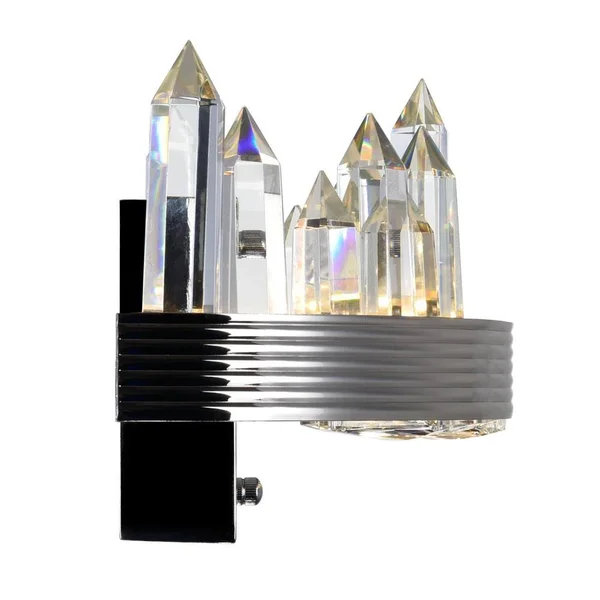 CWI Lighting 1218w24-613 LED Sconce with Polished Nickel Finish