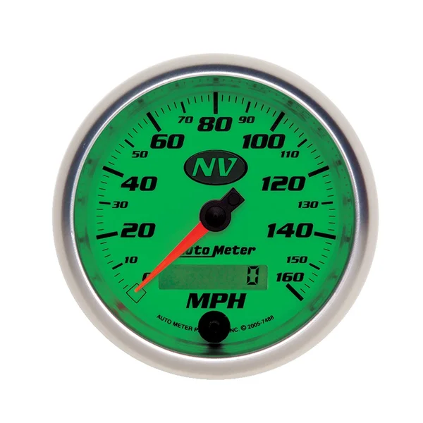 Autometer NV Programmable Speedometer 7488