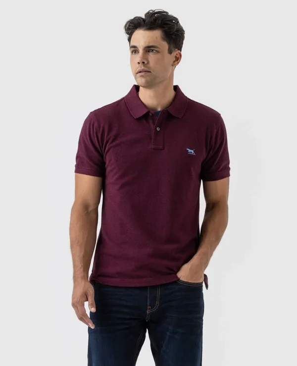 Rodd & Gunn The Gunn Polo/Garnet Me