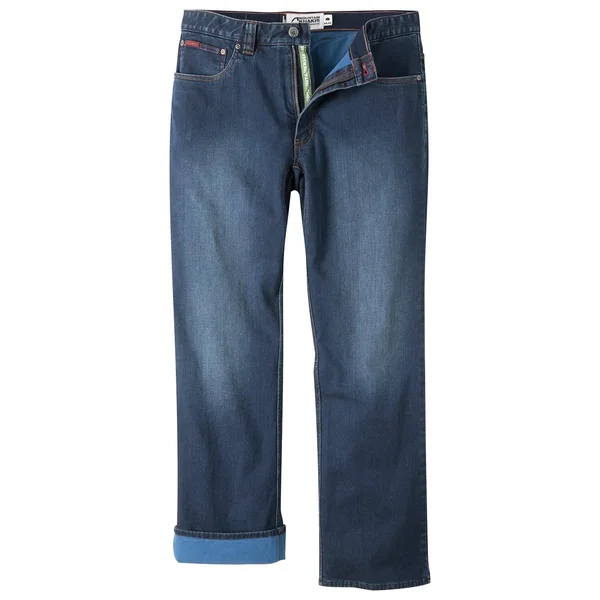 307 Lined Jeans, Men's Organic Stretch Denim Jeans, MK Medium Wash, 38w, 30i