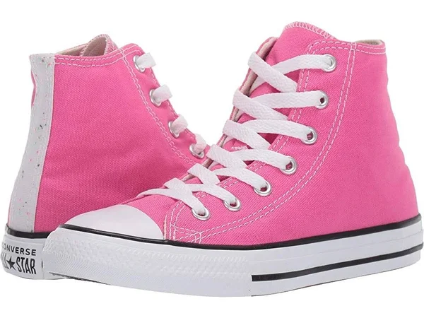 Converse Chuck Taylor All Star Galaxy Dust High Top (Pink Size 3) Little Kids Canvas Shoes