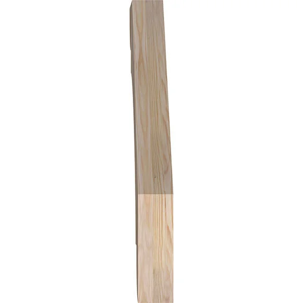 Ekena Millwork 3 1/2x22W x 32x22D x 32x22H Olympic Smooth Brace, Douglas Fir