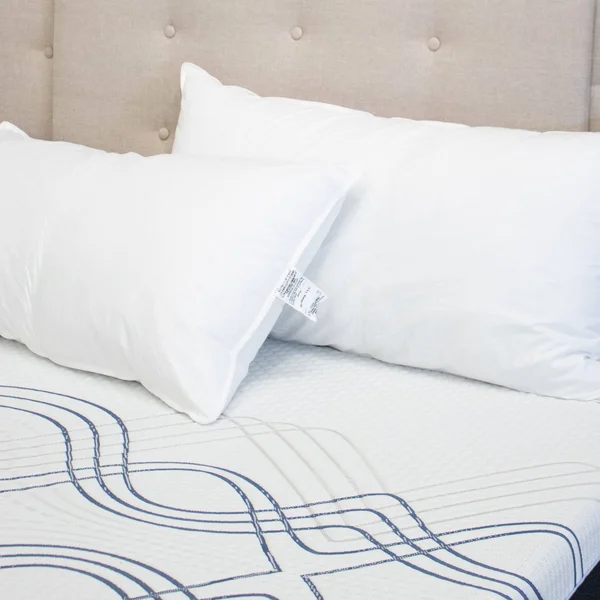 eLuxury Medium 2-Pack Density Pillow, White, King
