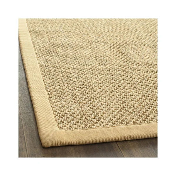 Safavieh NF443A Natural Fiber Maize - Wheat Area Rug - 10' x 14'