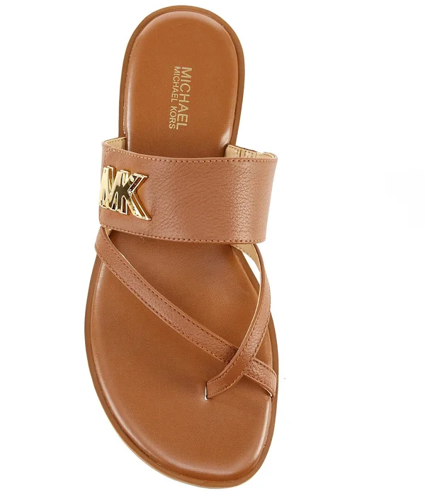 Michael Michael Kors Sidney Sandals, Womens, 11M, Luggage