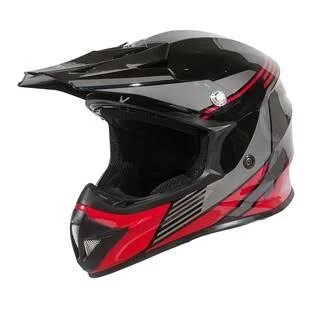 Bilt Amped Evo Helmet - Black/Red - Xs
