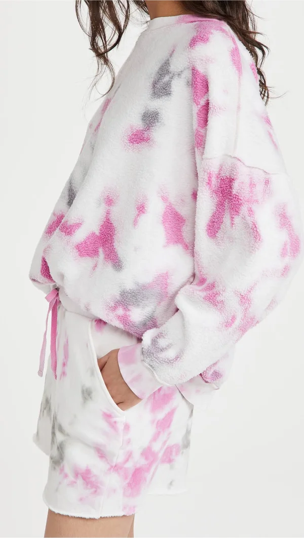 Free People Sweaters - Free People Kelly Washed Tie Dye Sweatshirt Set, Color: Pink, Size: M, Studiostyles20&s Closet