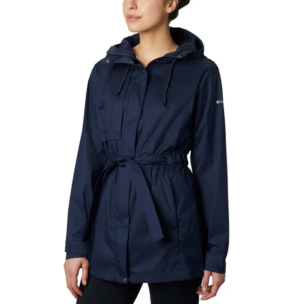 Columbia Pardon My Trench Rain Jacket - Women's Dark Nocturnal - 1x