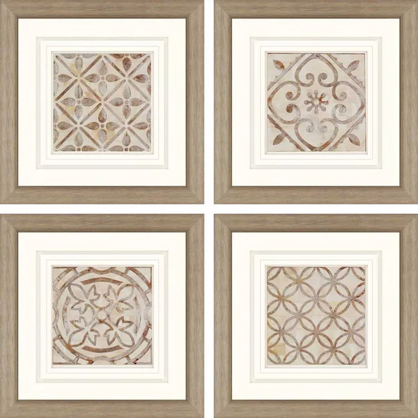 Paragon Moroccan Tiles, Set of 4