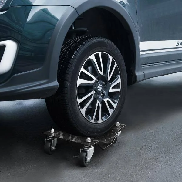 Pentagon Tool 1 - 500 lbs. Capacity Steel Premium Car Tire Dolly (2-Pack)