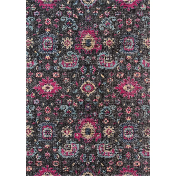 Momeni Jewel JW-01 Pink Rug - 2 ft 7 in x 7 ft 6 in Runner