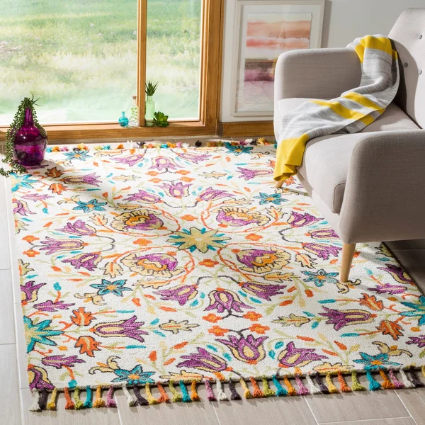Safavieh Aspen APN115Z 8& x 10& Black, Purple Rug