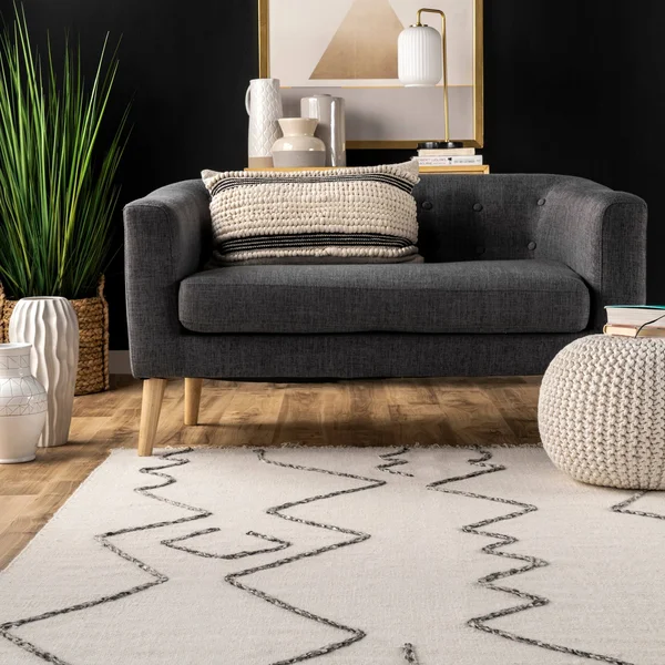 nuLOOM Moira Tribal Flatweave Tassel Area Rug - Size: 3& x 5&