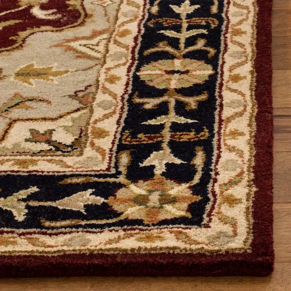Safavieh Heritage HG760A 8&3x22 x 11&0x22 Ivory, Red Area Rug