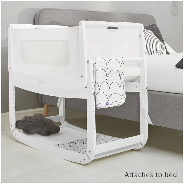 Snuz SnuzPod3 Bedside Crib - White, 49 x 100 x 95cm