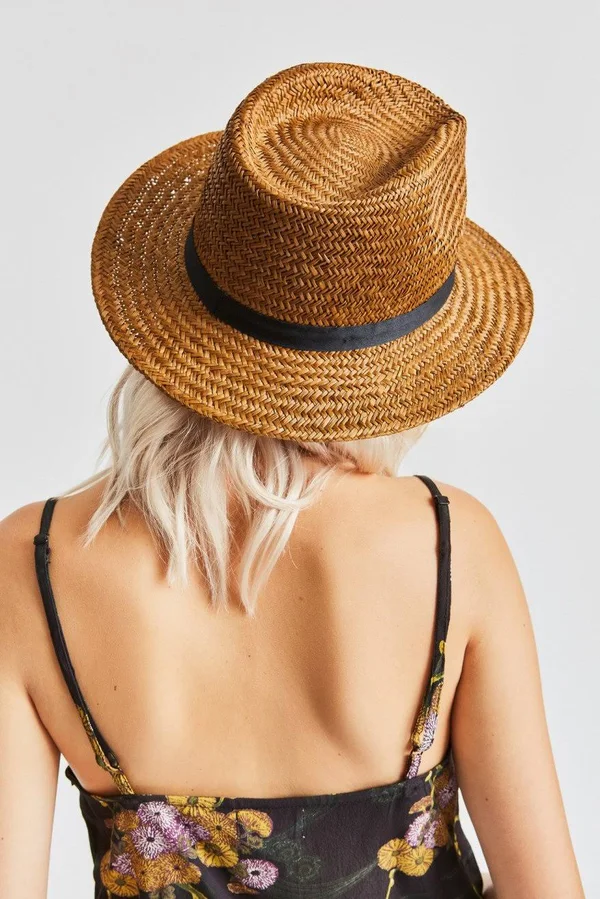 Brixton -Lera III Fedora - Brown - Brown - Medium