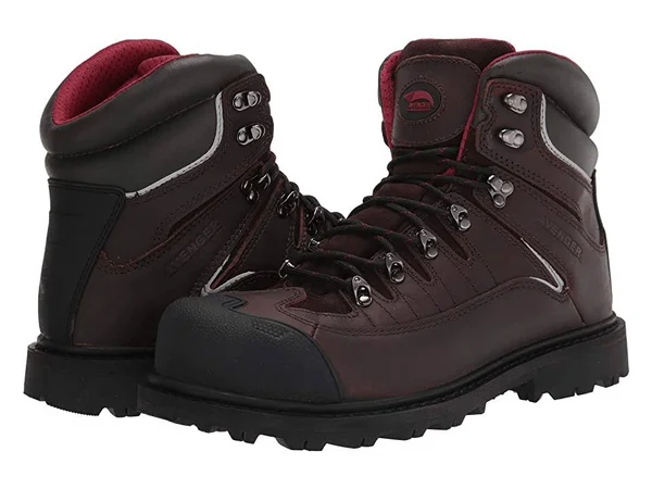 Avenger 7560 Men's 6x22 Rugged Work Boot Composite Toe Brown