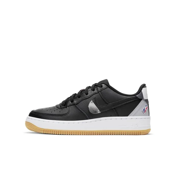 Nike Air Force 1 LV8 1 Big Kids& Shoes in Black - Size: 6Y, CT3842-001