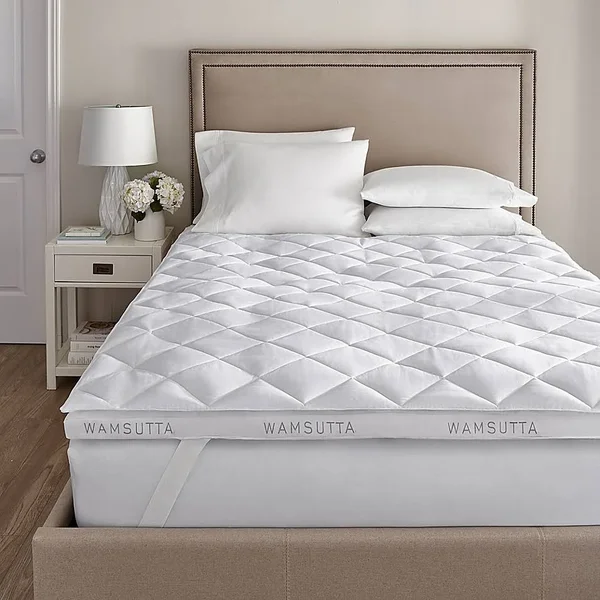 Wamsutta Double Support Technology Queen Featherbed in White - each