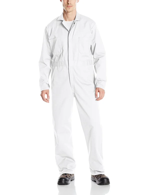 Red Kap Snap-Front Cotton Coverall CC14 - White - 52