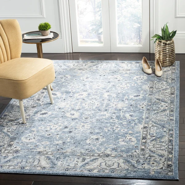Safavieh Charleston Rug CHL413 Navy, Light Grey, 4& x 6&