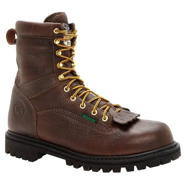Georgia Boot Lace-to-Toe Steel Toe Waterproof Work Boot
