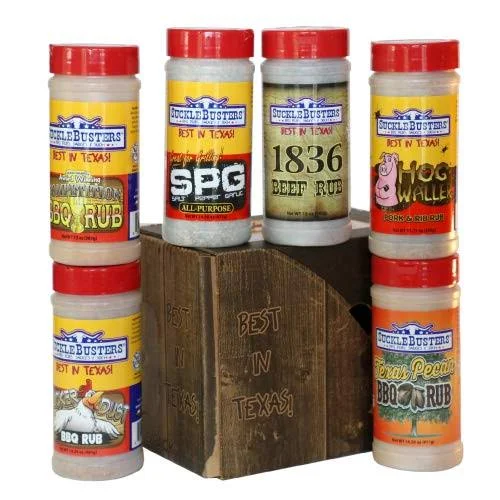 Gift Box BBQ Rubs 6 Pack
