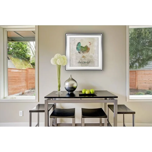 Takes Two III -Framed Giclee Print - 24 x 24