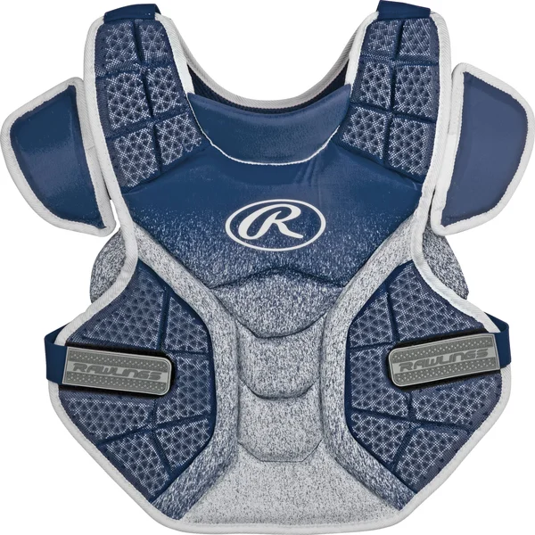 Rawlings Velo Adult Softball Protective Chest PROTECTOR - White