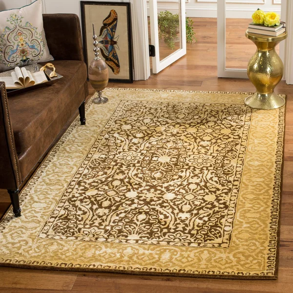 Safavieh Silk Road Brown/Ivory Area Rug - 4& x 6&