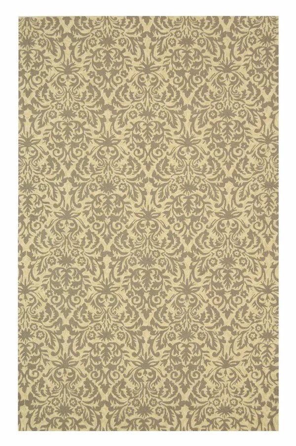 Chelsea HK401 Blue - Beige Hand Hooked Wool Pile 8ft-9in x 11ft-9in Rug