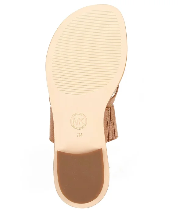 Michael Michael Kors Sidney Sandals, Womens, 11M, Luggage