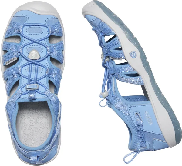 Keen Youth Moxie Sandal - 5 - della Blue, Vapor