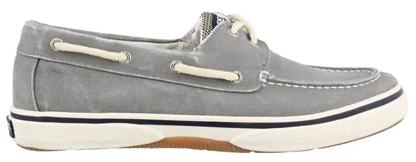 Men's Sperry - Halyard Boat Shoe, Size: 9 W, Gray