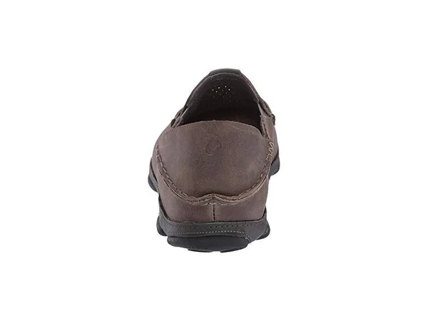 Olukai Men's Moloa Aho Shoes - Charcoal-Dark Shadow in Size 9.5
