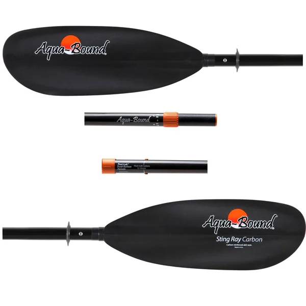 Aqua-Bound Sting Ray Carbon Posi-Lok 4-Piece Kayak Paddle