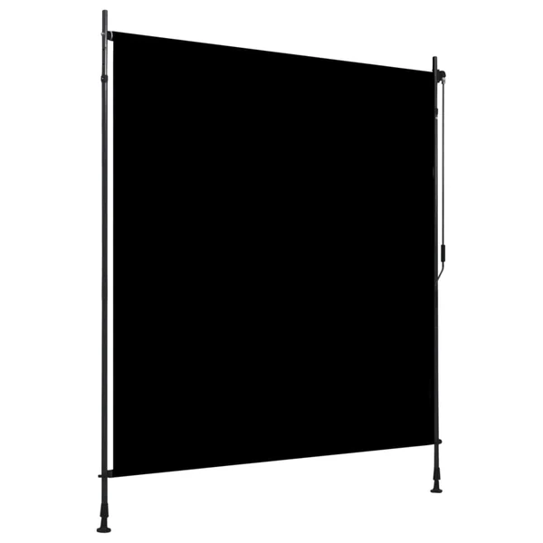 vidaXL Outdoor Roller Blind 78.7x22x106.3x22 Anthracite - 145938
