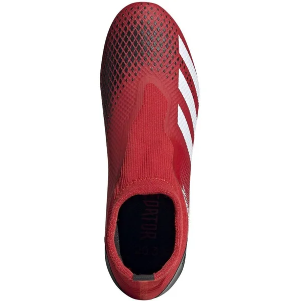 Adidas Predator 20.3 Laceless FG Red/White/Black 9