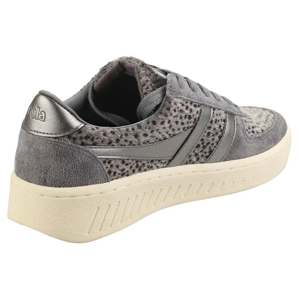 Gola Grandslam Savanna Women's Shoes Shadow/Cheetah/Pewter : 7 B - Medium
