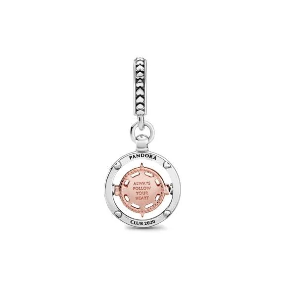 Pandora Rose Club 2020 Compass Dangle Charm