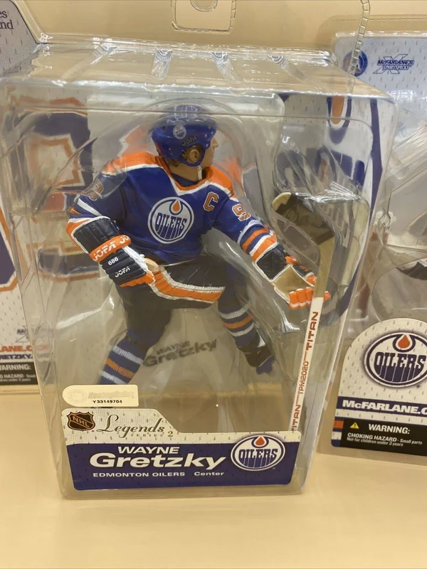 McFarlane NHL Legends 2 Edmonton Oilers Grant Fuhr Figure
