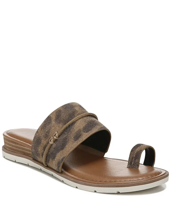 Zodiac Women's Adelanto Sandals (Chestnut Multi Suede) - Size 5.5 M