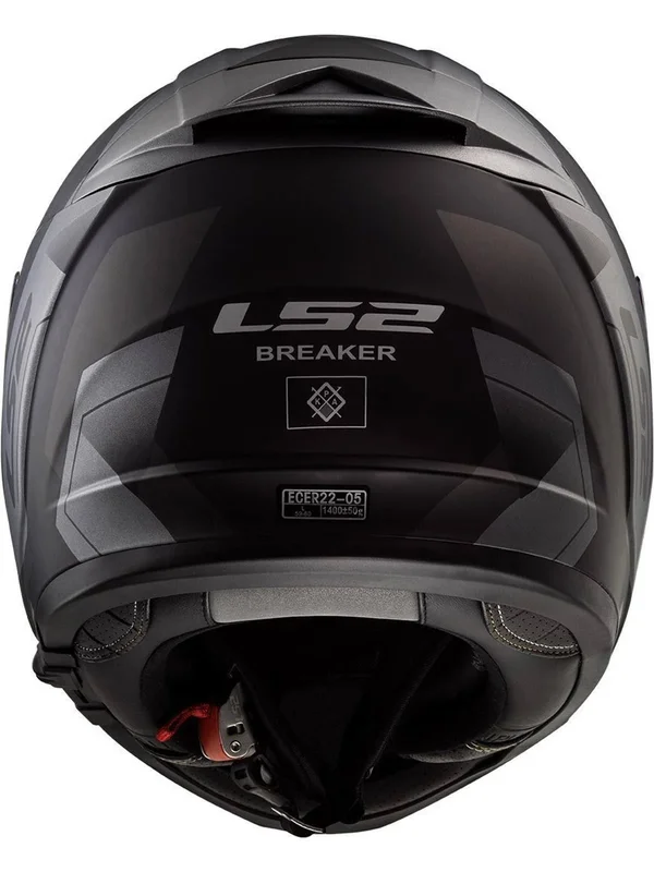 LS2 - Helmet FF390 Breaker Physics Matt Black - Titanium - Size L