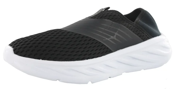 Hoka One One Women's Ora Recovery Shoe - 10 - Black - Phantom