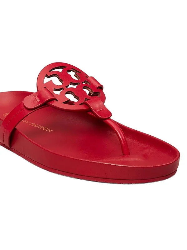 Tory Burch Women's Miller Cloud Thong Sandals - Blue - Size 8