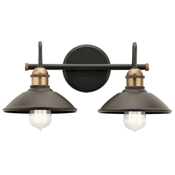 Kichler Clyde 2 Light Bath - Olde Bronze - 45944OZ