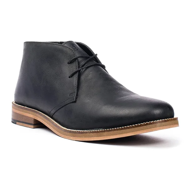 Crevo Men's Dorville Chukka Boot - Black Leather